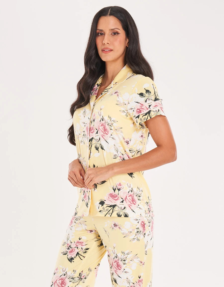 Floral Print Pajama Set