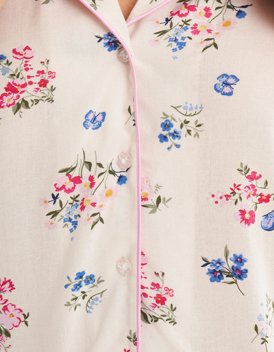 Floral Print Pajama Set