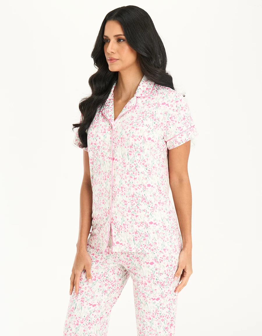 Floral Print Pajama Set