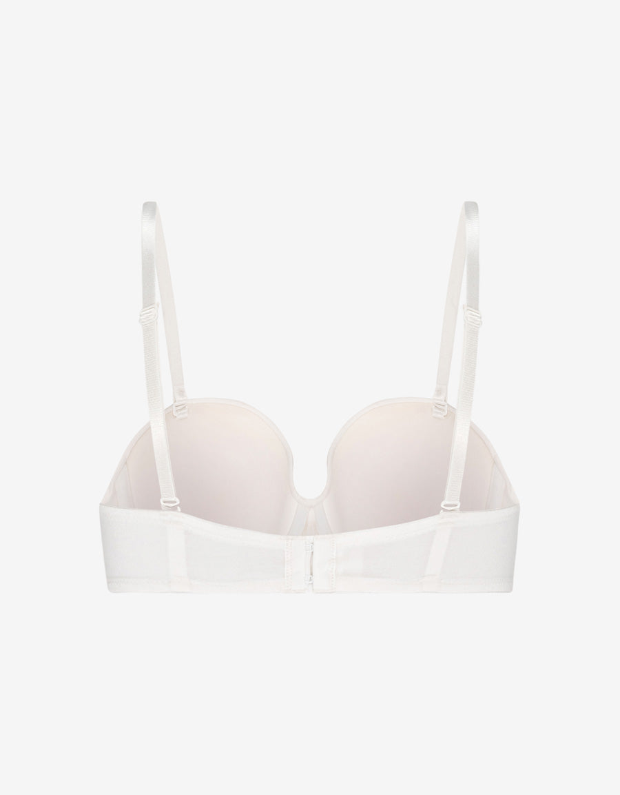 Lace-Trim Cotton Multiway Bra