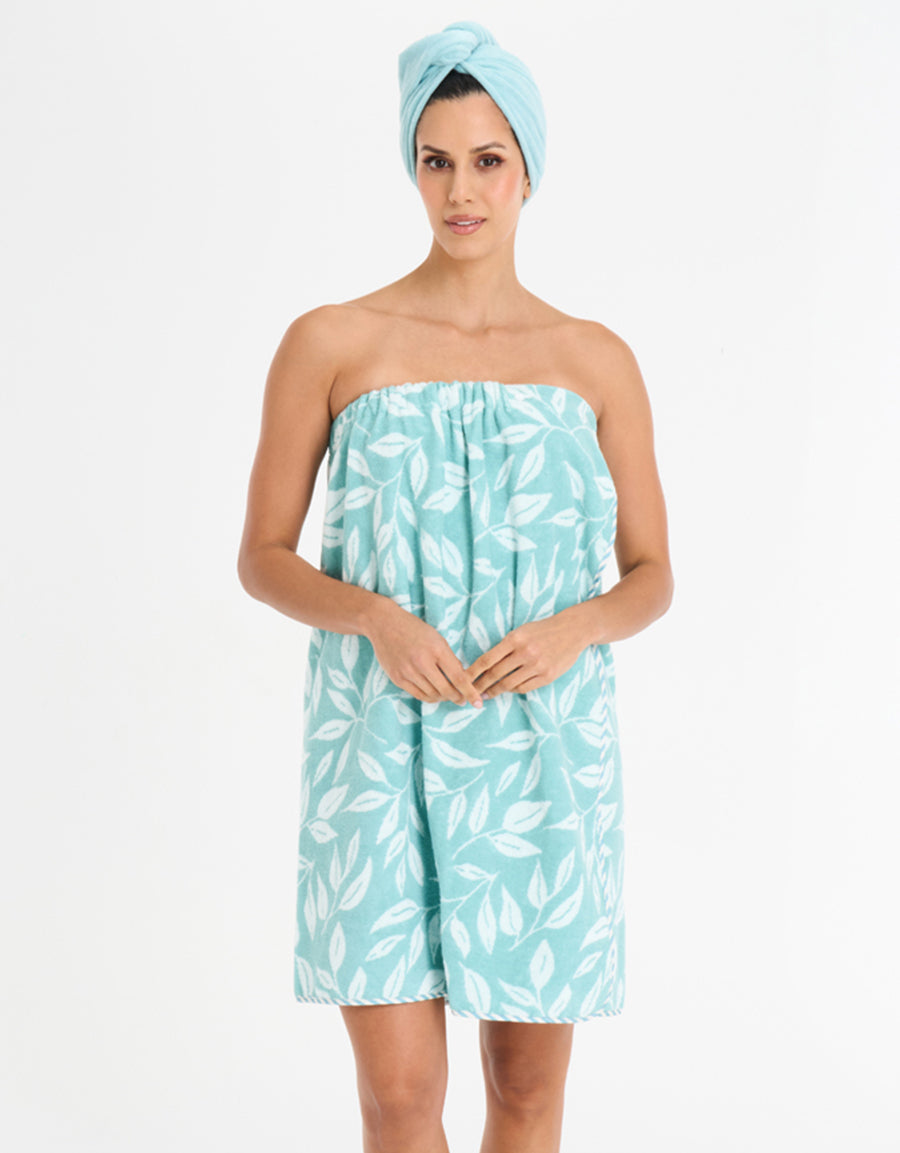 Terry Towel Wrap Set