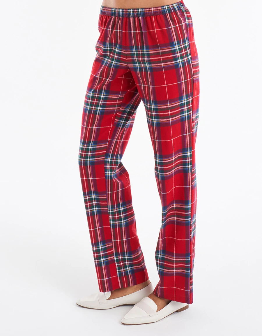 Checked Print Cotton Pajama Set