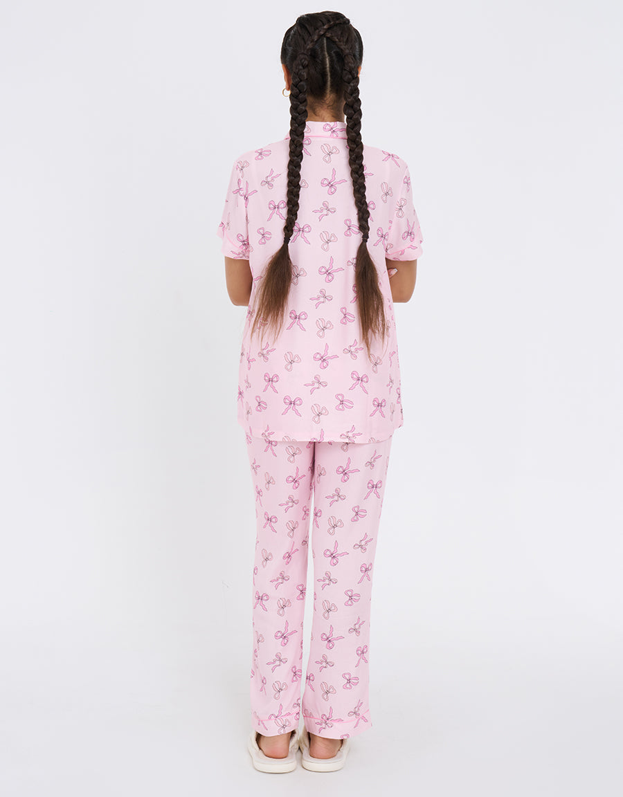 Short Sleeves Pajama Set