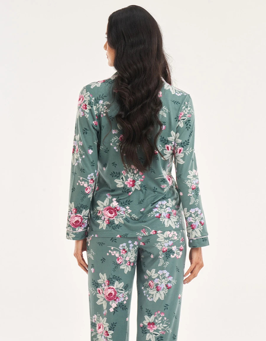 Floral Print Pajama Set
