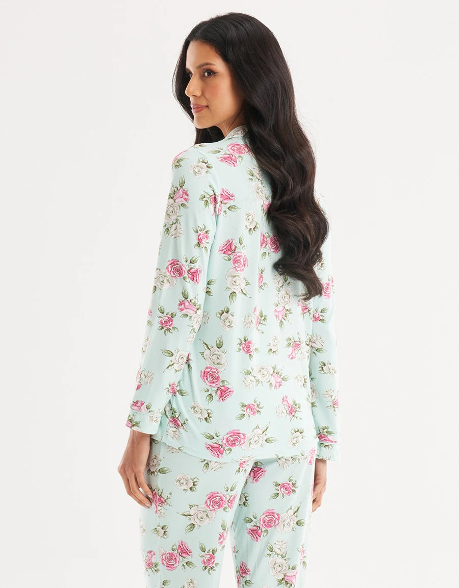 Floral Print Pajama Set