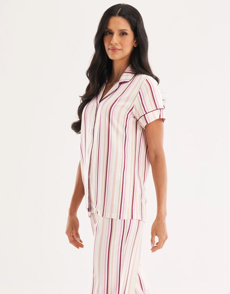 Striped Pajama Set