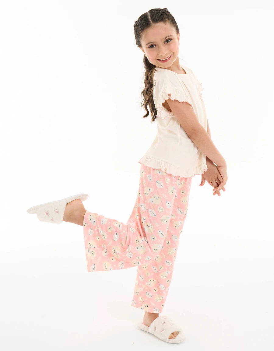 Floral Print Pajama Set