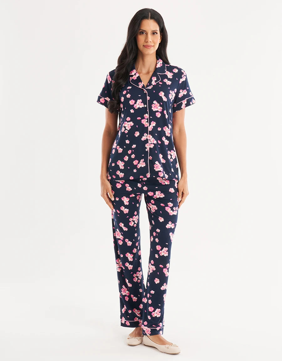 Floral Print Pajama Set