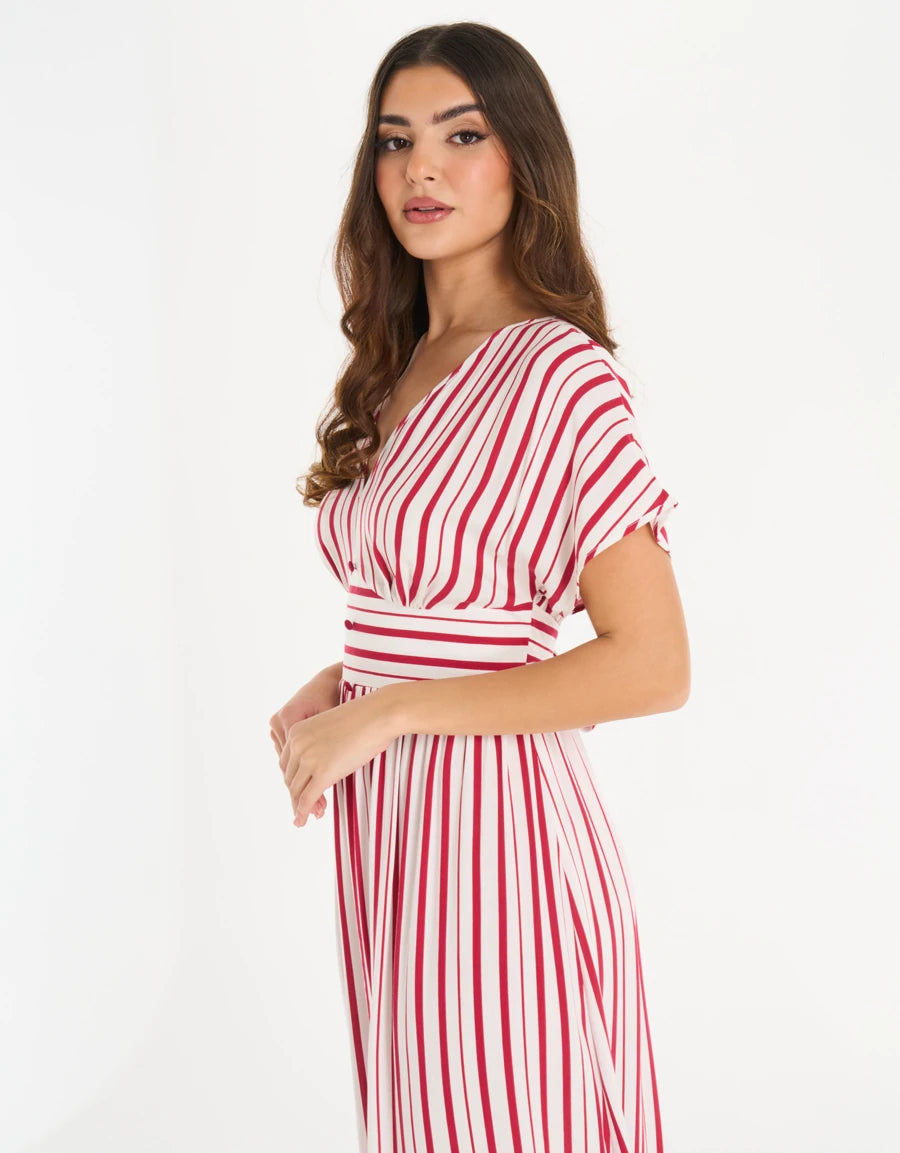 Striped House Dress