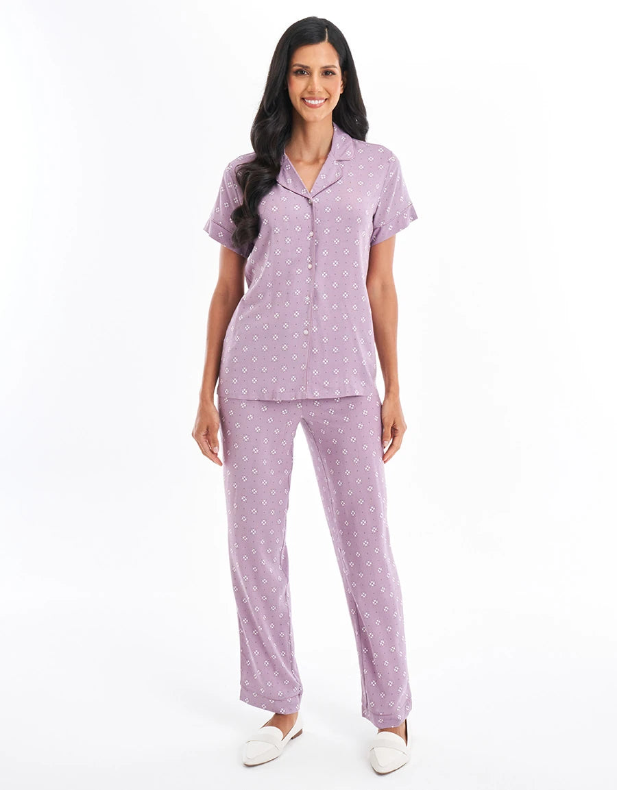 Floral Print Pajama Set