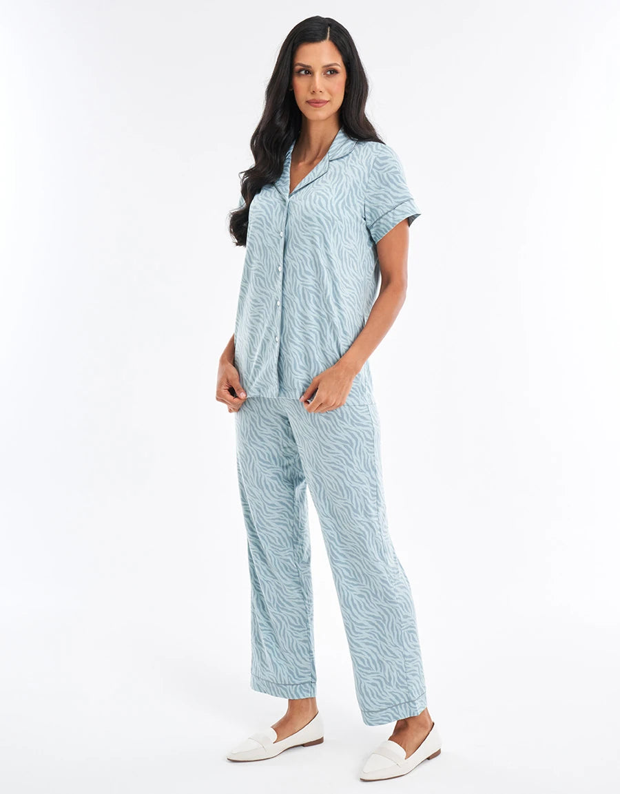 Leopard Print Pajama Set