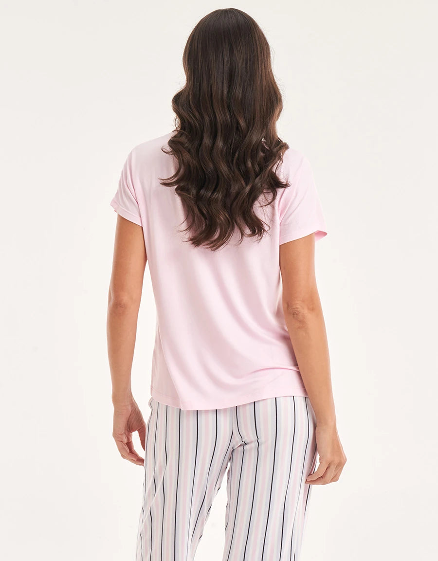Striped Pajama Set