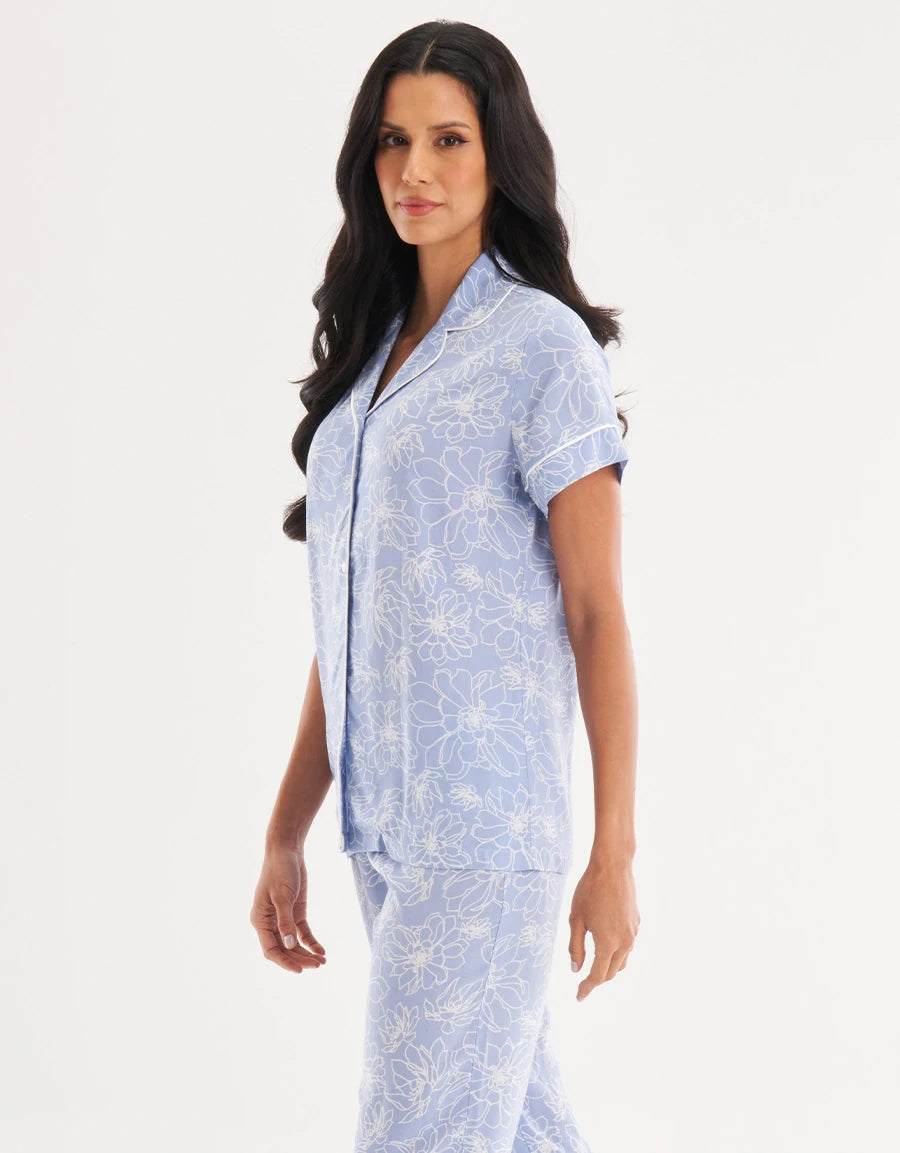 Floral Print Pajama Set