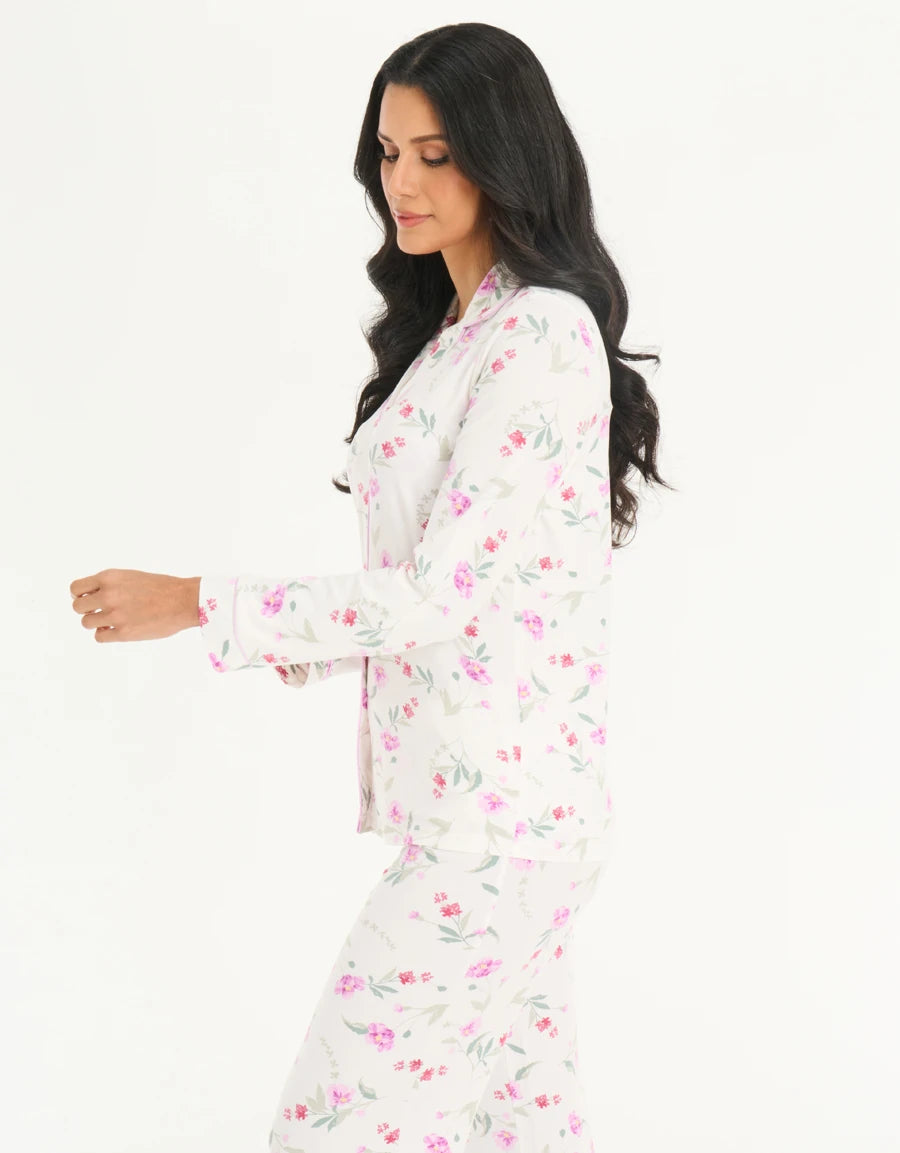 Floral Print Pajama Set