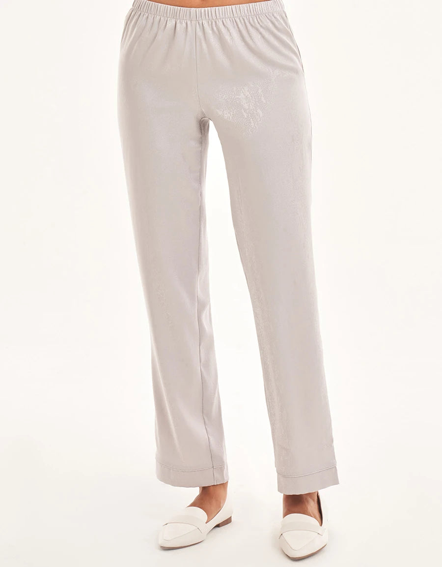 Jacquard Satin Pajama Set