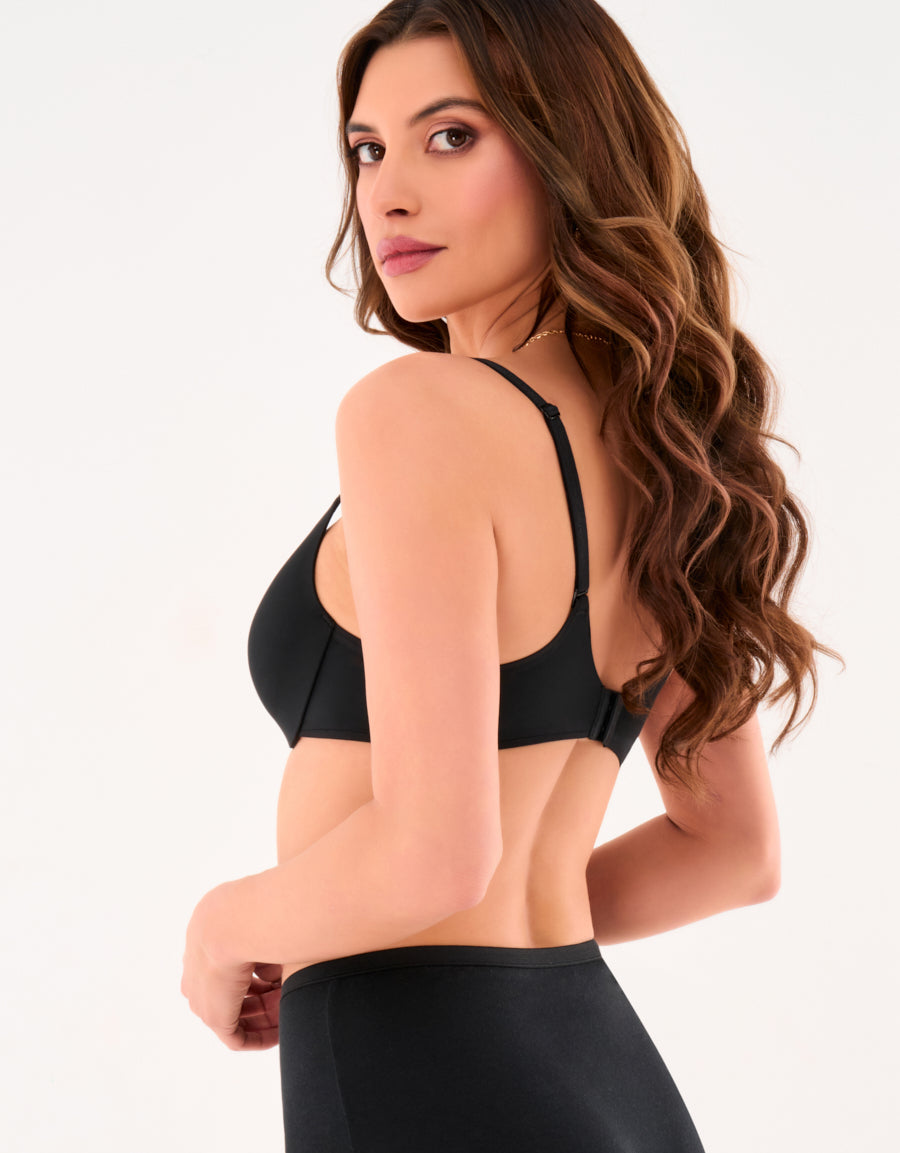 Microfiber Plunge Bra
