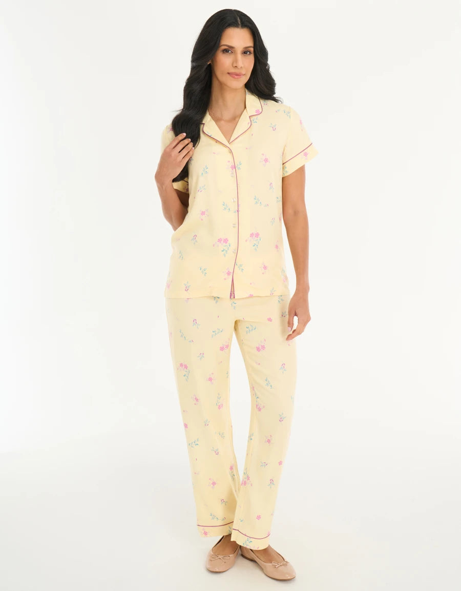 Floral Print Pajama Set