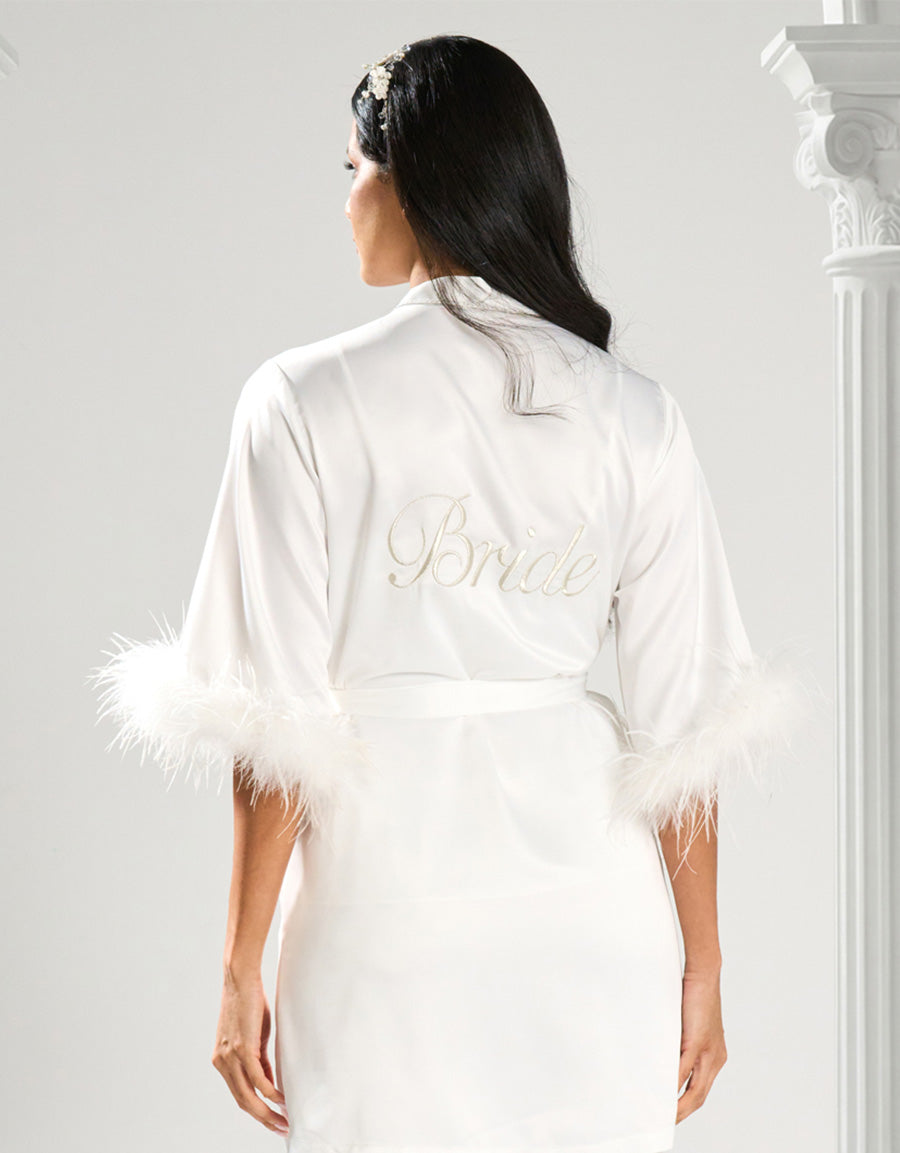 5-Piece Satin Bridal Set