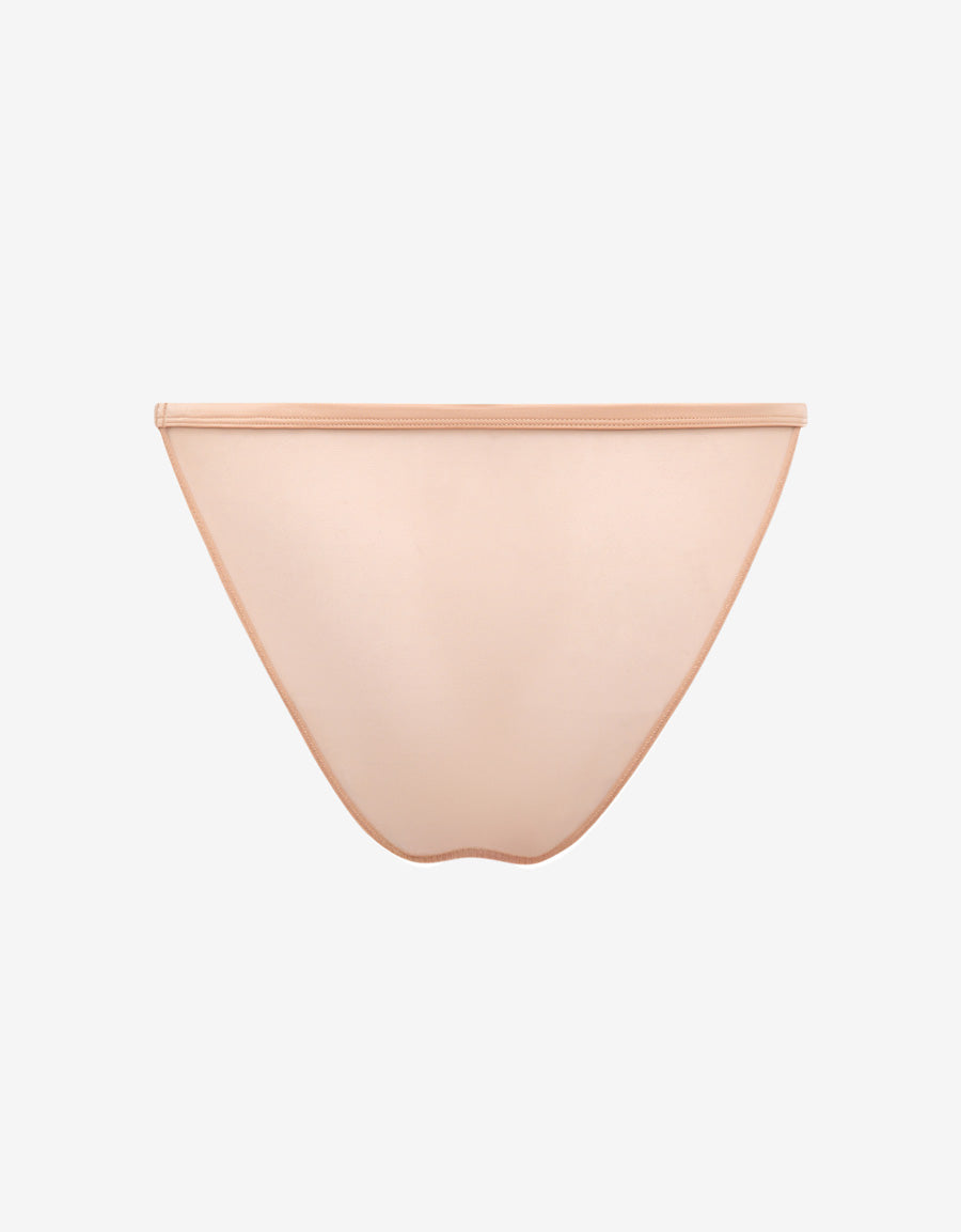 Embroidered Tanga Panty