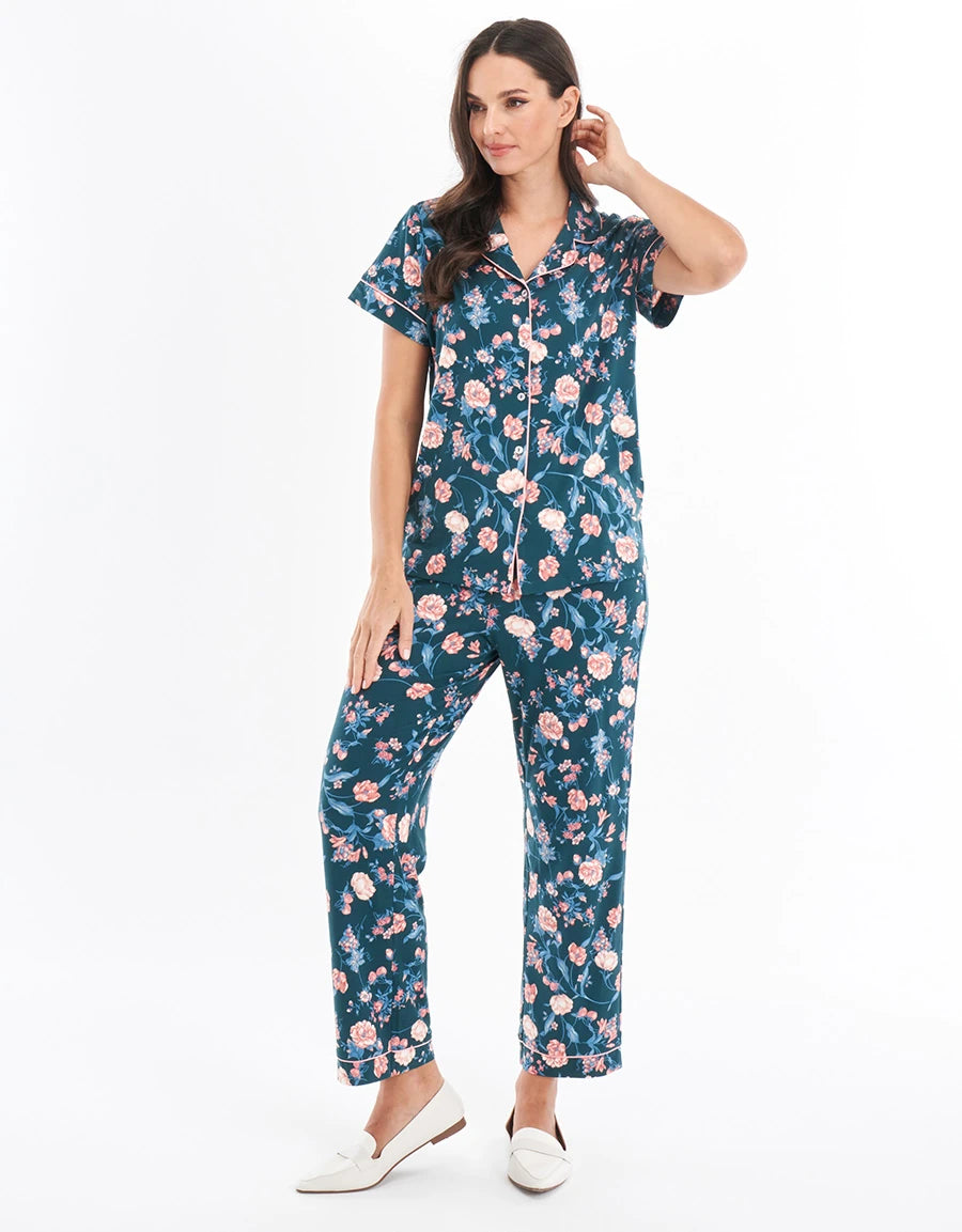 Floral Print Pajama Set