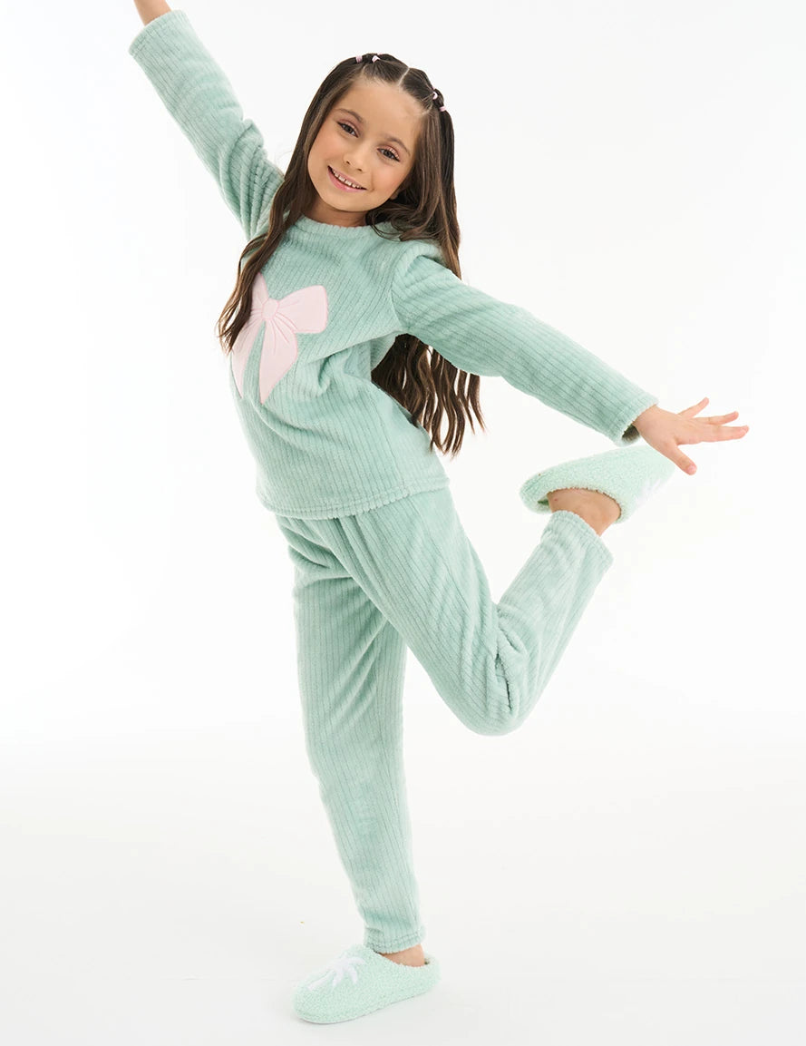 Fleece Pajama Set